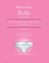 78 Violin-Viola Duets BI. 33-110 #6 (BI. 51-54) cover
